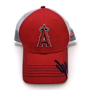 Los Angeles Angels 9Forty New Era Trucker Cap Spring Training Snapback Hat